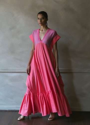 Vestido Celeste