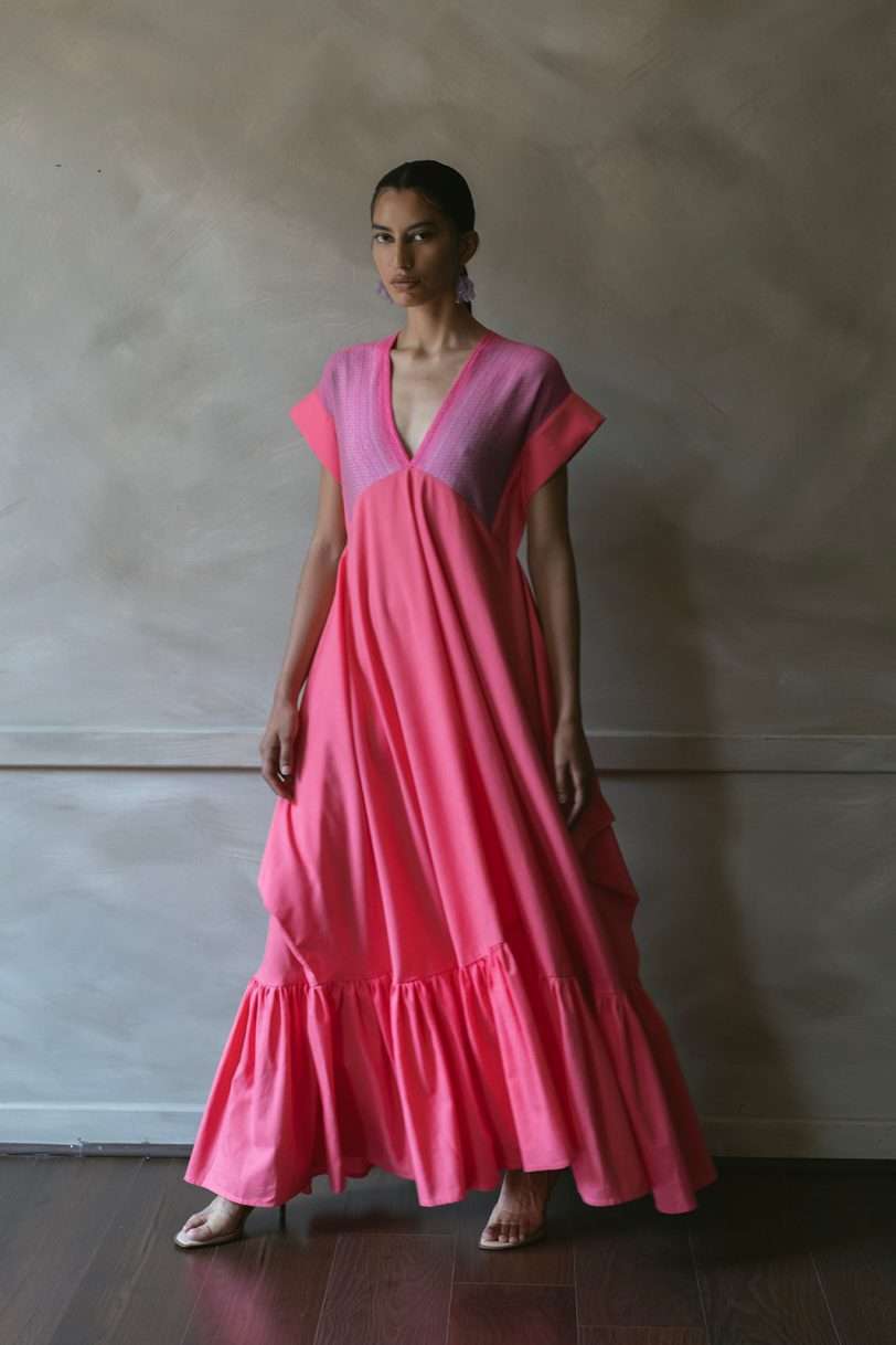 Vestido Celeste